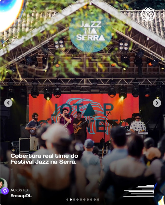 Live music at the Jazz na Serra Festival